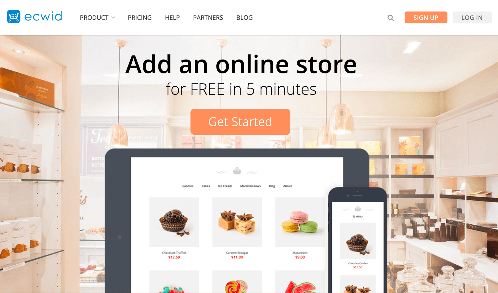 Shopify alternatives for WordPress ECWID