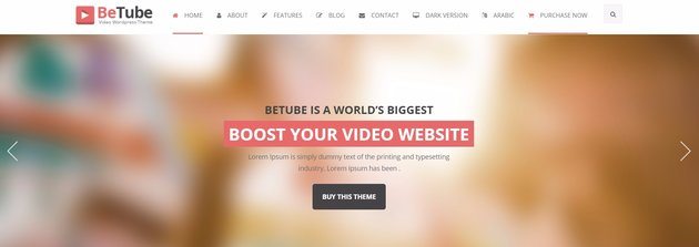 Betube for wordpress video websites