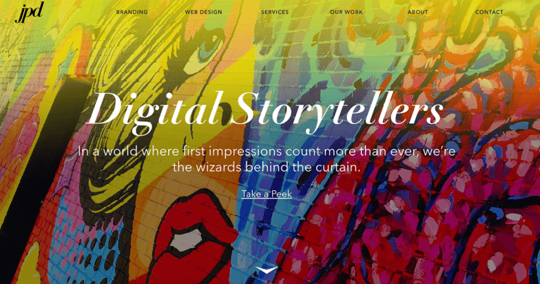 Screenshot from JPD Studio website