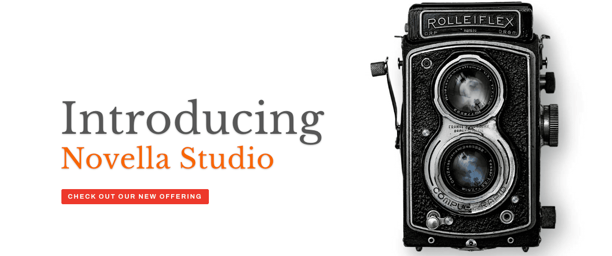 Screenshot from Novella Brandhouse website