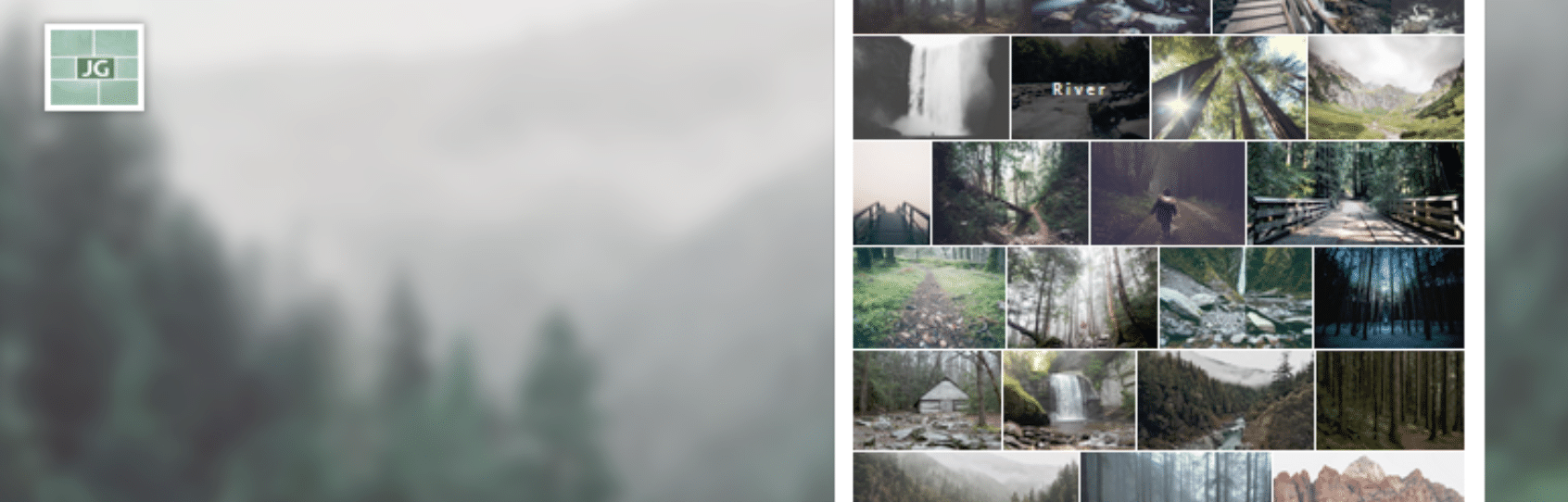 Justified Gallery plugin logo screenshot