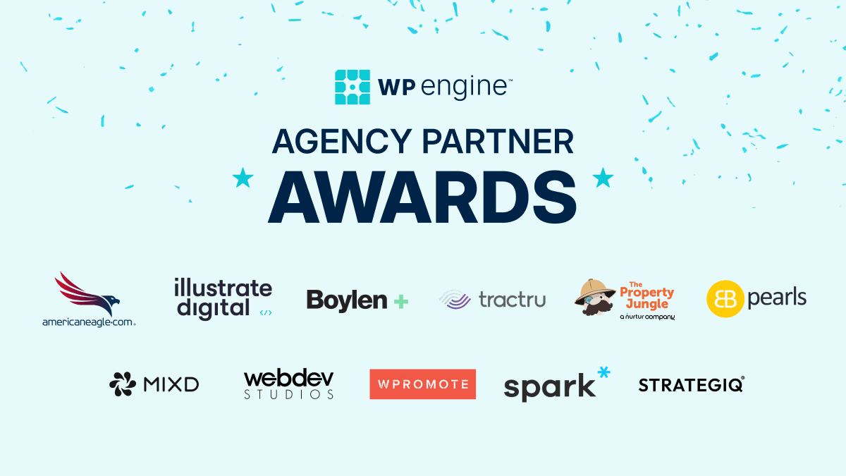 WP Engine Announces 2025 Agency Partner Awards Winners