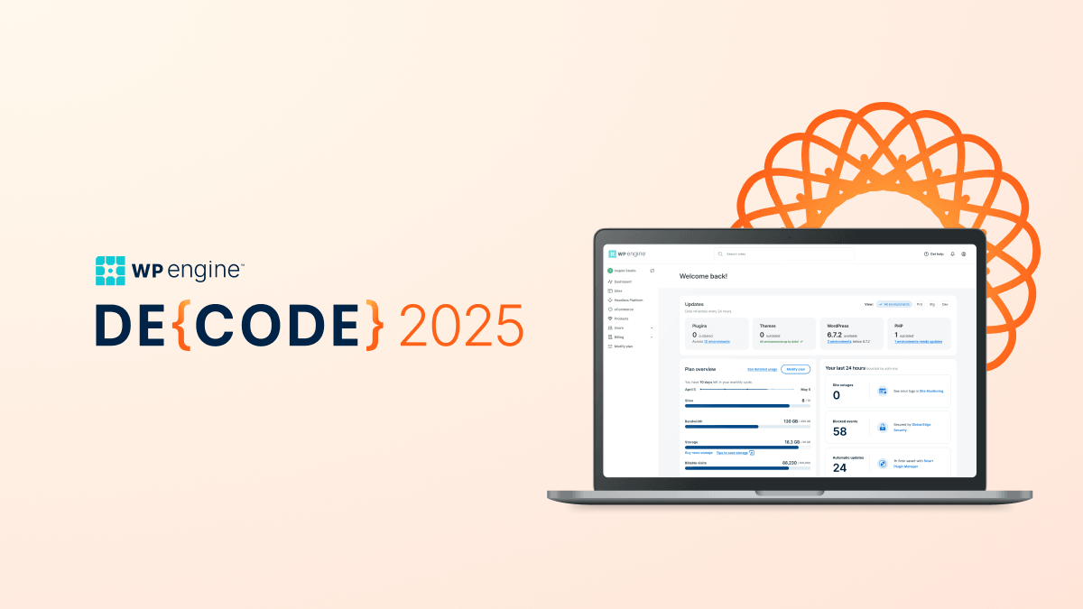 WP Engine product showcase