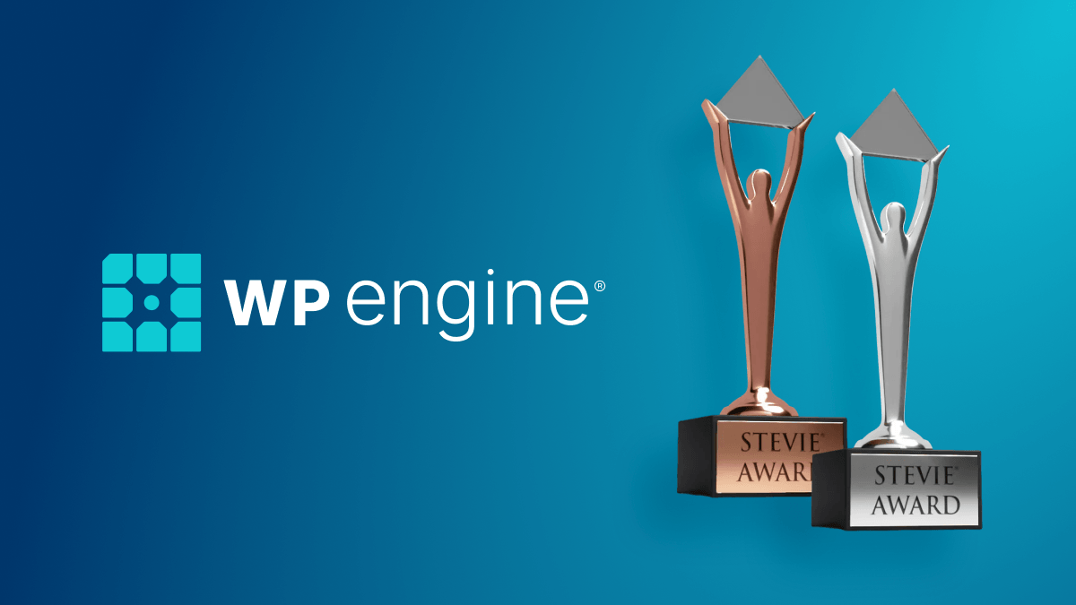 WP Engine Honored for AI Innovation and Customer Service Excellence by Stevie Awards